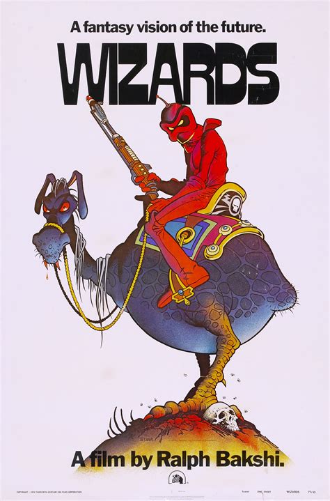 Wizards is a 1977 American animated science fiction fantasy movie directed by Ralph Bakshi and starring Bob Holt, Jesse Welles, Richard Romanus, David Proval, Steve Gravers, Mark Hamill.It was distributed by 20th Century Fox.The movie is about a battle between Avatar, a wizard who uses magic, and his evil brother, Blackwolf, a wizard who …